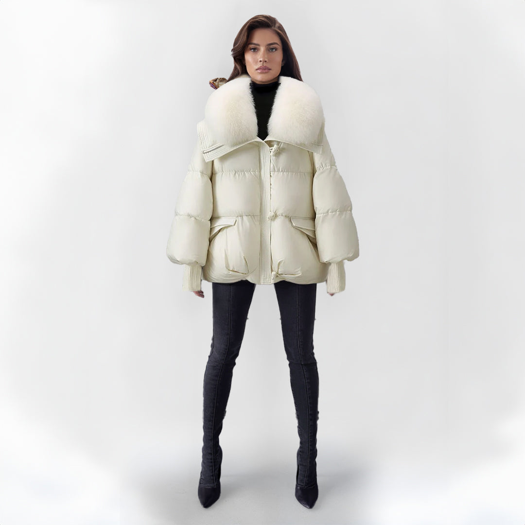 Elle™️-Glam Puffer Jacket