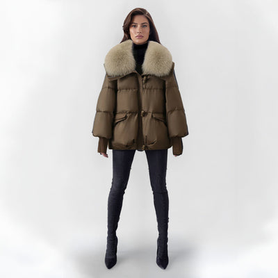 Elle™️-Glam Puffer Jacket