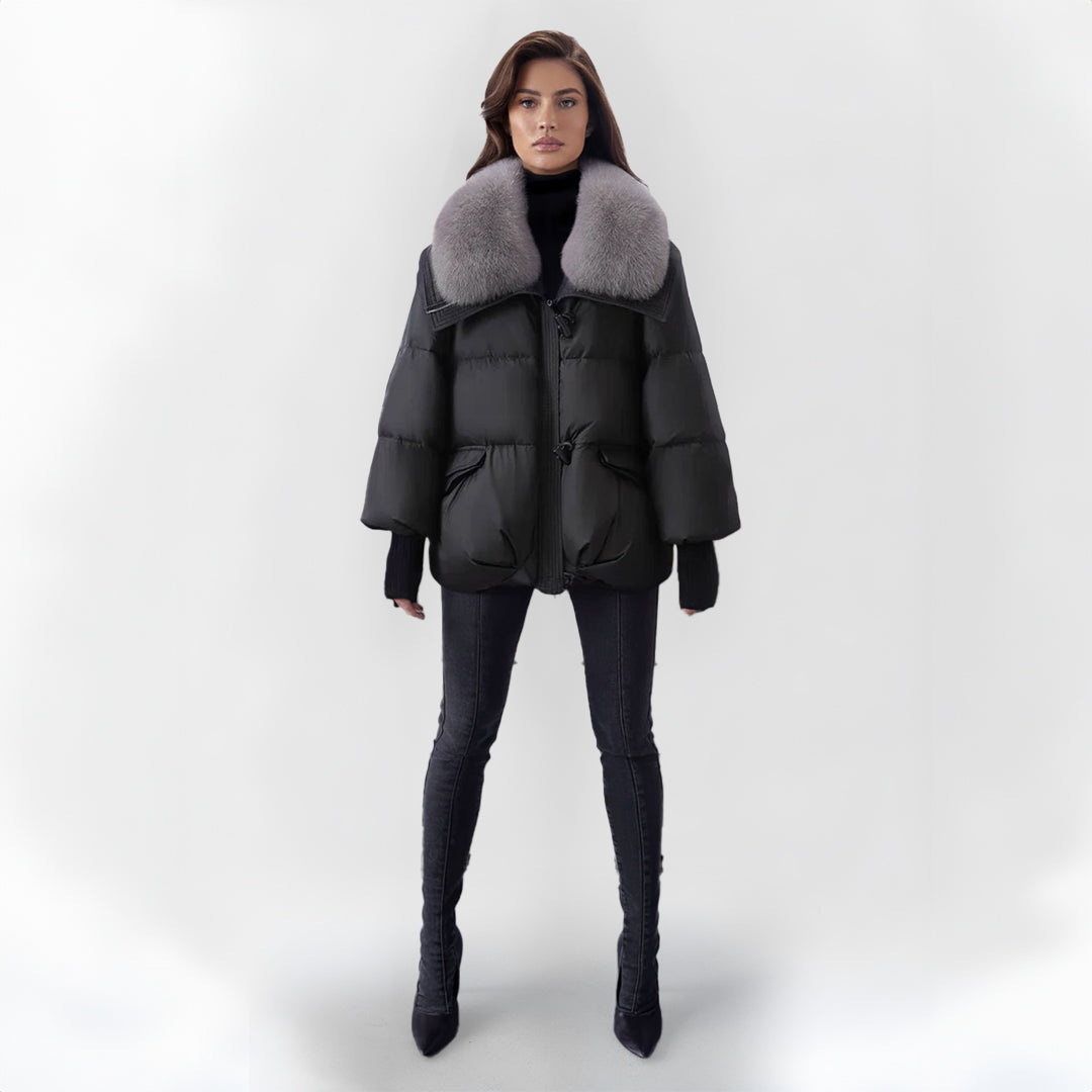 Elle™️-Glam Puffer Jacket