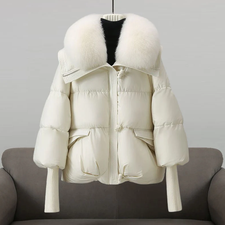 Elle™️-Glam Puffer Jacket